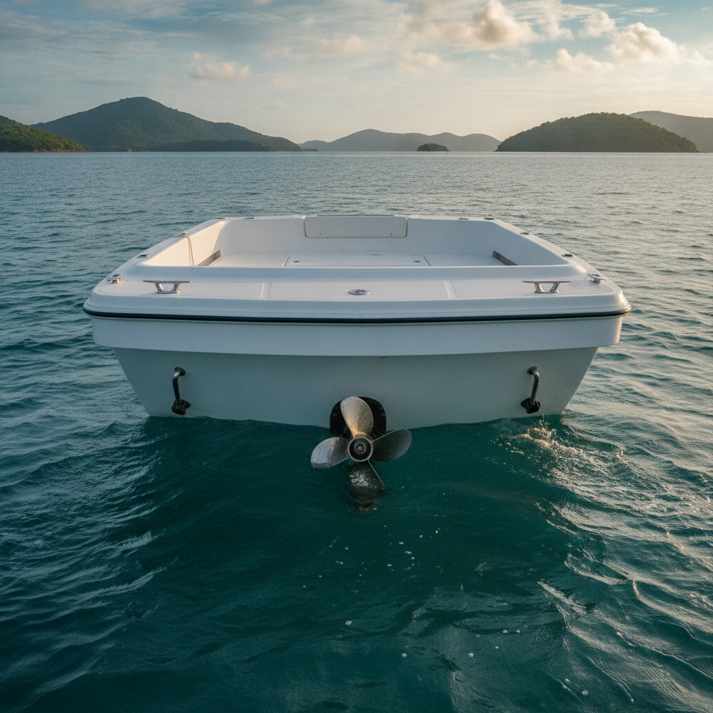 boat transom - no brand name